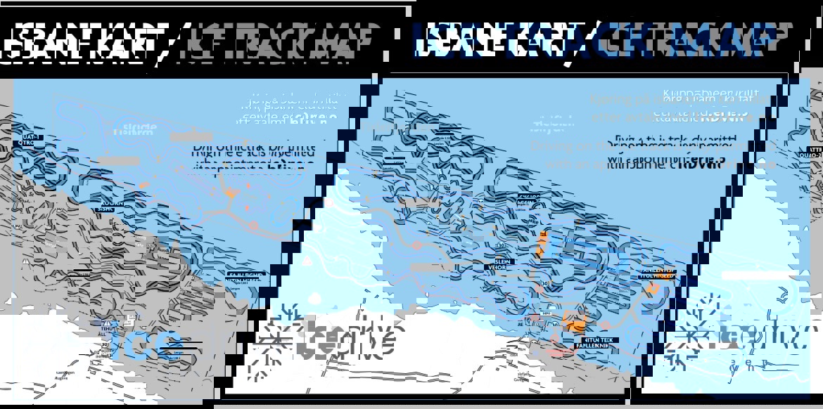 Isbanekjøring - Fredag 22.mars 2024